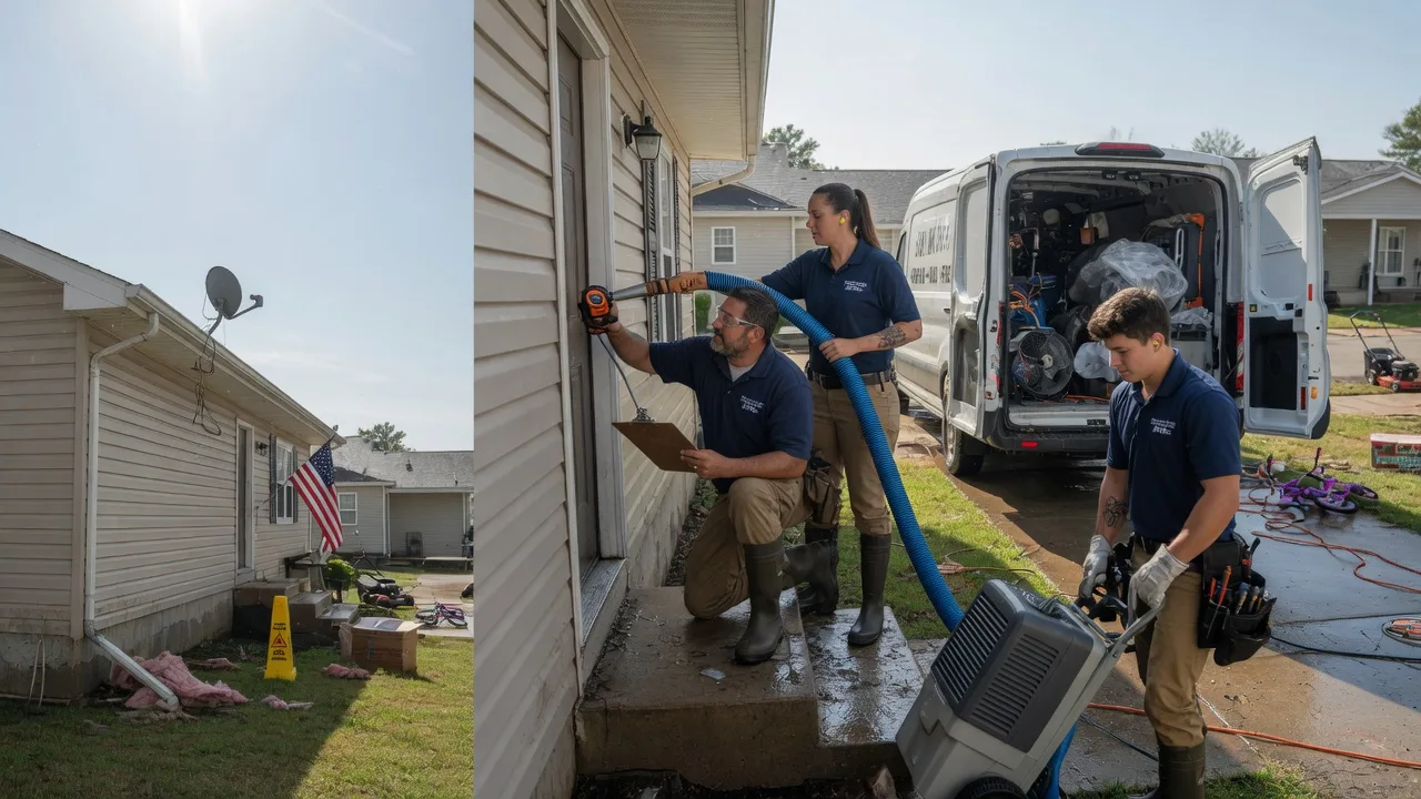 Ceiling Water Damage Restoration in Fulton, KS near me